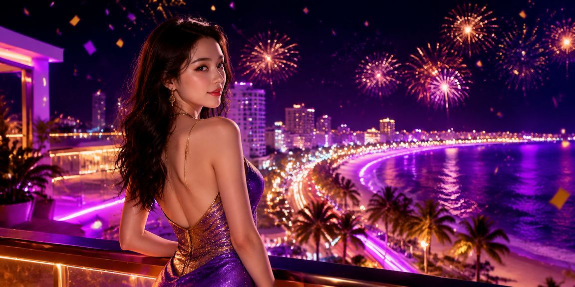 Người chơi tận hưởng casino trực tuyến trên bãi biển Mũi Né